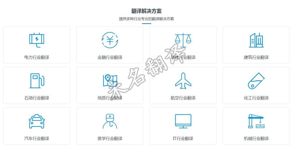 北京翻译公司有哪些服务项目